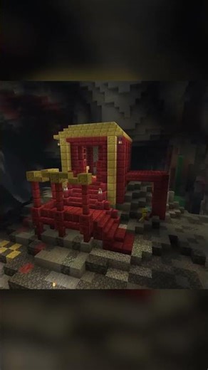 BUILDING WITH SULFUR BLOCKS HITS DIFFERENT #minecraft #blocks