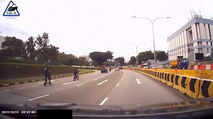 42K views · 479 reactions | PMD traveling faster than cam car | Singapore Road Accident | Facebook
