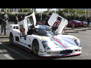 休日も賑わう大黒パーキングエリア 大黒PA 国産車 スーパーカー Daikoku Parking Area Car Meet Tokyo Japan JDM SUPERCAR