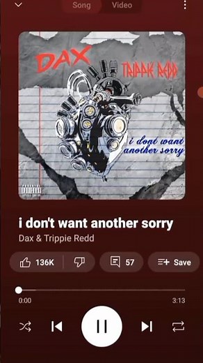 Dax Ft Trippie Redd I Don't Want Another Sorry Lyrics #trending #foryou #hiphop #dax #sorry