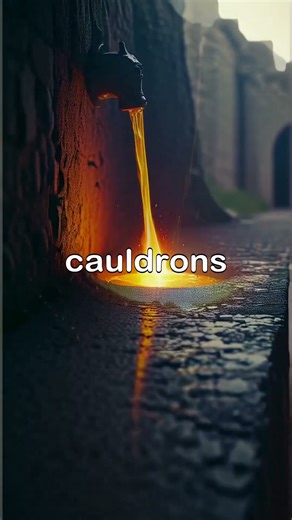 How Castles Used Boiling Oil to Defend Against Attacks!