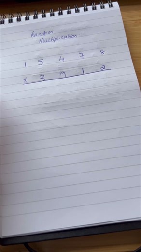 Multiplication- Random Maths #maths #multiply #math #mathematics #multiplication #mathstricks https://youtube.com/shorts/w0igwoiXHvg?feature=share