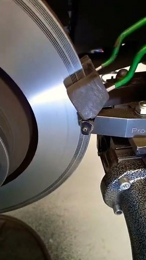 Brake rotor resurfacing