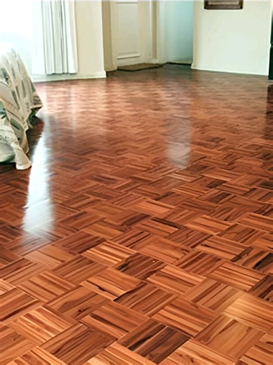 From bare to beautiful: the power of floor decor. #woodenfloor #fyp