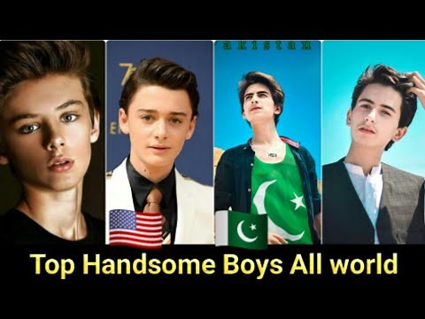Top 9 world Beautiful & Handsome Boys || By tech