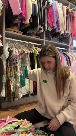 Tried to show my swimsuit collection but this is just chaos 😭