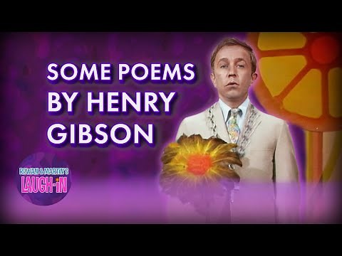 Henry Gibson's Poems | ROWAN & MARTIN'S LAUGH-IN