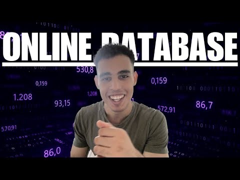 How to have an ONLINE DATABASE - METATRADER 5