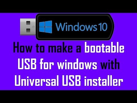 Run windows 10 from USB with Universal USB installer