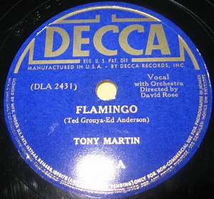 Tony Martin - Flamingo / Where In The World