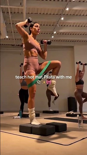 Try this hot mat Pilates full body burn?