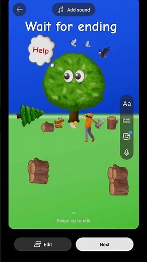 The Day a Tree Emoji Asked for Help 😭 #shorts #deforestation #tree