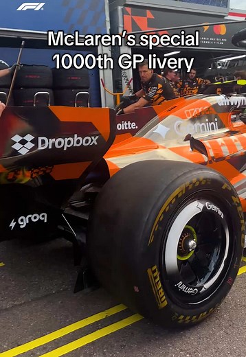 McLaren 1000th GP Chrome Livery Reveal