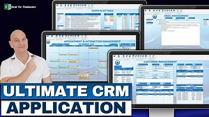How To Build The ULTIMATE CRM Application In Excel FREE DOWNLOAD