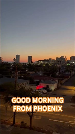 Morning on top of C building, Phoenix College, Phoenix, Arizona