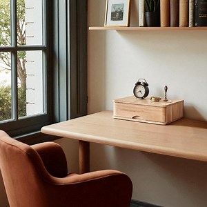 Wooden Desktop Organizer With Drawers – Office Storage Box for Stationery, File Holder & Supplies | Rustic Work From Home Desk Decor - Etsy