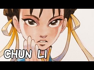 SPEEDPAINT | Street Fighter Alpha - Chun-li