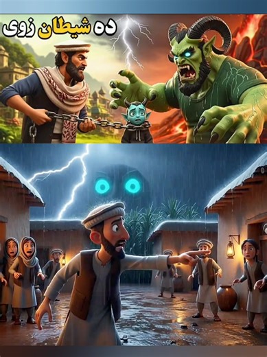 The Devil's Son: A Pashto Cartoon Story