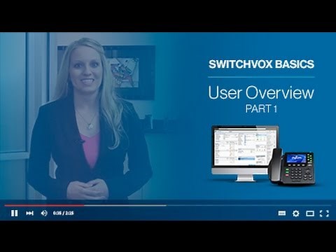 01 User Overview Part 1 | Switchvox Basics