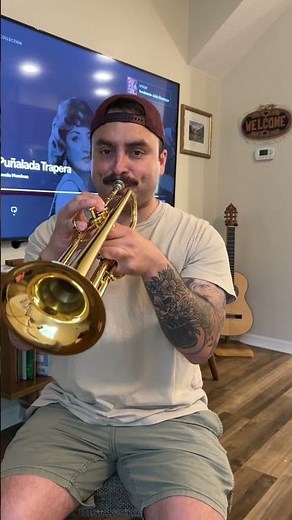 Puñalada Trapera en la trompeta 🎺 #mariachi #trompetista #trumpet #musicamexicana #rancheras