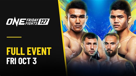 [Live in HD] ONE Friday Fights 127: Worapon vs. Kongkula