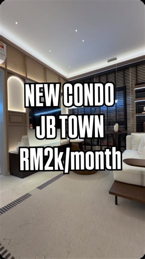 Suitable for newly wed and working in singapore fully euqipped with 26 facility.. brand new condo in JB #apartment #resort #johor | Nor Shaziq Haizam Rosman