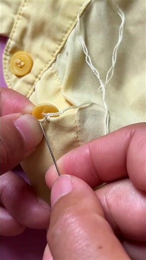 Perfect Overcasting Stitch for Denim | Strong & Clean Hand Sewing Trick 🧵✨ #sewingblogger #sewing