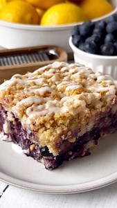 227K views · 3.3K reactions | Lemon Blueberry Crumb Cake 𢡄 Y’all...