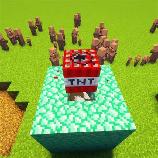 TNT VS BLOCKS😈💥💣 #minecraft #shorts #viral