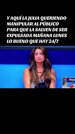 ORA! AHORA RESULTA QUE ES UNA BLANCA PALOMITA… 😅🤣 Lo bueno de este tipo de programas es que un 24/7, aunque se la pasa censurado la mayor del tiempo 🙄🤨 Pero aún así, hemos visto a Julia hacer cosas que tampoco son buenas 🤷🏻‍♀️🤨 Así es que si cuca, aguante vara… 🤨🤷🏻‍♀️ #julua #mentirosa #pobrecita #provocadora #aidegrana2 ** TODOS LOS DERECHOS DE COPYRIGHT ©️ LE PERTENECEN A ENDEMOL
