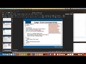 21 - C programming - While Loop 1