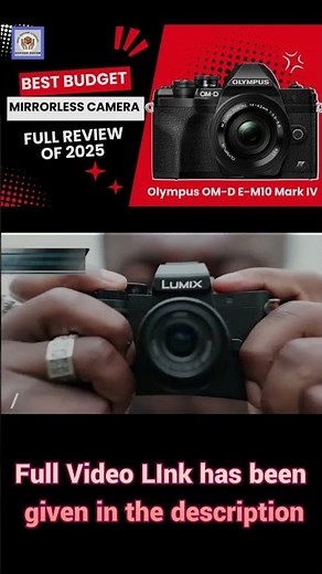 Olympus OM D E M10 Mark IV BEST Budget Mirrorless Camera of 2025