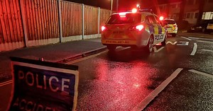 Driver runs off after midnight crash