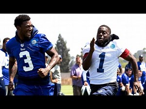 Kevin Hart Tries Out For The LA Rams!