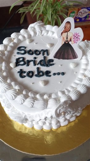 Icing a Bridal Shower Cake 💕Sweet Story Behind Passion & Love