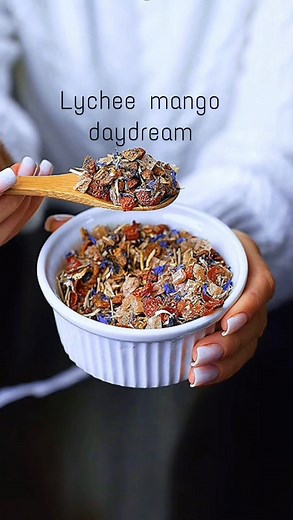 2.9K views |  Lychee Mango Daydream - a tea that sounds like the name of a dream ✨ Juicy lychee, ripe mango, and delicate petals - an aroma that brings you back to summer even in the coldest winter days. Each sip is a sweet escape for your mind and mood  #tealyra #teashop #tea #loosetea #greentea #blacktea #fruittea #teapot #kettle #teacup #teabag #whitetea #jasminetea #oolongtea #puerhtea #herbaltea #matetea #immunitytea | Tealyra | Facebook