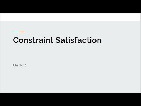 [MI] Ch6 constraint satisfaction problem (شرح بالعربي)
