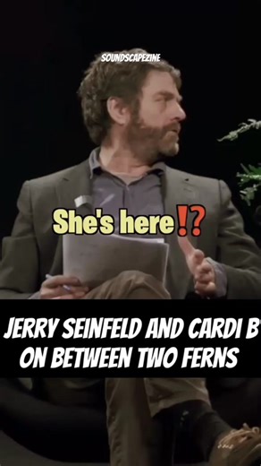 Jerry Seinfeld And Cardi B On Between Two Ferns Funny Moments #betweentwoferns #funny