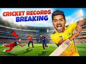 I Tried Breaking Cricket World Records 🔥🔥 Telugu Experiments