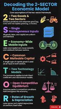 Two-Sector Economic Model Explained: Farm Factory Framework | IGNOU MEC/MECE Ready
