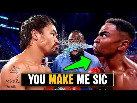 Pacquiao vs The American Who Spit in His Face… Disaster Strikes!