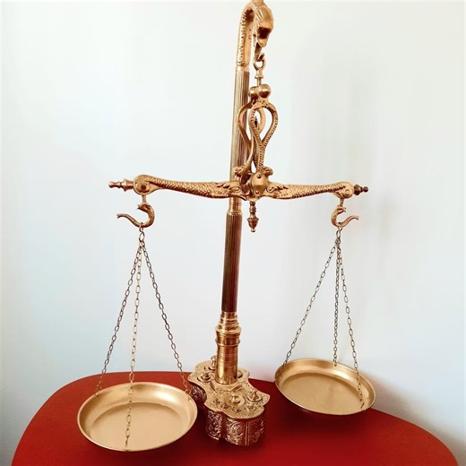 Antique Brass Scale | Snake Motif, Steampunk Home Decor - Etsy