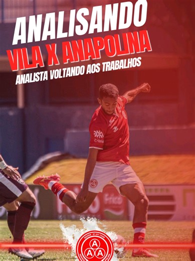 🎯 Análise tática no ar! Vila Nova x Anapolina: como o adversário joga, onde estão os riscos e quais caminhos a Rubra pode explorar para buscar um grande resultado. Pressão, encaixes, amplitude e decisões que podem definir o jogo. Agora quero saber de você 👇 👉 Qual é o maior desafio da Anapolina nessa partida? 👉 Dá pra sair com ponto (ou pontos) hoje? Vídeo com a Análise completa no YouTube do Analista da Anapolina! https://youtu.be/E6vghRCU9fE Curte, comenta e bora debater futebol de verdade
