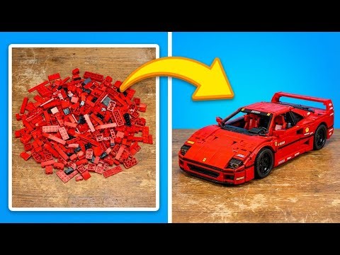 MAGIC LEGO CARS! 🏎️✨ Satisfying Speed Build Compilation (Ferrari, Bugatti, Lambo)