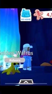 Make a neon Golden Walrus ￼ #roblox #adoptme
