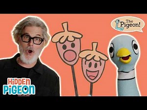🥜 A-Corny Jokes! 😂 Dad Jokes for Kids by The Pigeon & Mo Willems | Hidden Pigeon Channel