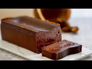 5 ingredients! How to make a super-rich chocolate terrine that you want to eat in winter