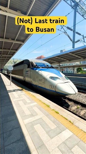 Seoul to Busan by KTX 🇰🇷 | South Korea’s High-Speed Train Experience