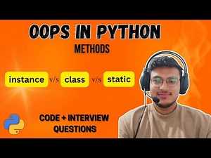 Python OOP: Instance, Class, and Static Methods Explained