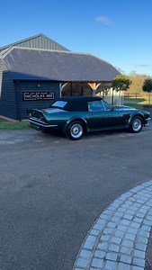 Fabulous 1989 Aston Martin V8 Vantage Volante ‘X-pack’ ready for its next custodian, after a winter of TLC in our workshops. Finished in Balmoral Green over Magnolia hides, piped green. Engine rebuilt to 5.7litre, sports exhaust, updated suspension, AP Racing brake upgrade. ALL the right ingredients. With just 45,500 recorded miles, now presenting in superb condition throughout. Available now at £350,000. Full description, image gallery and video available on our website via the link in bio. #as